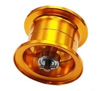 Moulinet de pêche pour 21 22 Alphas SV TW, accessoire de modification de bobine peu profonde compatible avec les moulinets Daiwa Alphas Baitcasting (matériau naturel doré)