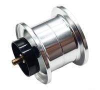 Moulinet de pêche pour 21 22 Alphas SV TW, accessoire de modification de bobine peu profonde compatible avec les moulinets Daiwa Alphas (matériau naturel argent)