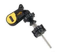 Moulinet de pêche robuste pour moulinets, moulinets, ligne en nylon PE et canne à leurre standard compatible (jaune)