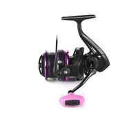 Moulinet de pêche rotatif, moulinets de pêche en eau salée - Moulinets rotatifs en métal résistant pour pêche légère - Fournitures de pêche avec manche interchangeable, moulinet d'eau