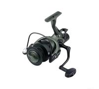 Moulinet de pêche série KX avec double système de freinage, moulinet de moulage de bobine métallique, tous engrenages métalliques, rapport de vitesse élevée, main gauche droite interchangeable, frein