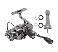 Moulinet de pêche Spinning avec bras oscillant, plus lisse, puissant, 13 + 1, Kit de moulinet de pêche sans écart, en acier inoxydable, laiton, alliage de zinc, conception de