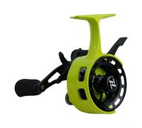 Moulinet de pêche sur glace avec frein magnétique pour système, rapport de vitesse 3.2:1, roulements à billes 3 + 1, levier de bobine de rechange bidirectionnel, design compact à profil bas (gaucher