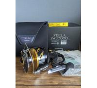 Moulinet de pêche toupie Shimano 20 Stella SW 30000 avec boîte 4,4:1 testé neuf