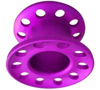Moulinet de plongée miniature en alliage d'aluminium sans outil professionnel, design à 10 trous, résistant à la rouille, pour eau salée, gestion de ligne de plongée, bobines de plongée