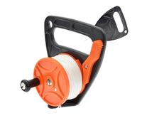 Moulinet de plongée Scubaa - Bobine rétractable haute visibilité de 45,2 m | Moulinet de plongée avec frein à doigt, outil d'exploration antirouille pour grotte et épave, moulinet de plongée avec