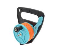 Moulinet de plongée Scubaa - Bobine rétractable haute visibilité de 45,2 m | Moulinet de plongée avec frein à doigt, outil d'exploration antirouille pour grotte et épave, moulinet de plongée avec