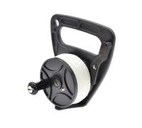 Moulinet De Plongée Sous-marine - Cordon Rétractable De Sécurité Avec Bouchon De Pouce | Moulinet De Plongée Compact 150 Pieds, Robuste, Haute Visibilité | Pour Grotte Épave Dérive Plongé En Apnée Ka