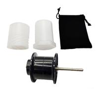 Moulinet de rechange peu profond pour pêche au leurre Daiwa 24 Spider 100/19 Noir