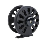 Moulinet doté d'un système de freinage supérieur pour Une Performance et Une fluidité optimales Lors de Vos Sorties de pêche en Eau Douce et en Eau salée. (Black, 9.5x8.5cm)