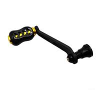 Moulinet en fibre de carbone à bras unique avec montage à vis pour DAIWA et FUEGO modèles compatibles avec double roulement (doré)