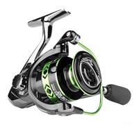 Moulinet en métal 13 + 1BB vert étanche à la poussière 13 + 1BB (DK7000)