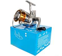 Moulinet en métal étanche 250 g pour Sea Surf Moulinet en métal 250 g | Corps en métal robuste, joint étanche, 250 g ultra léger, système de traînée lisse, prêt pour le surf de mer