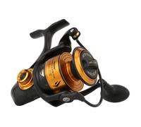 PENN Moulinet de pêche en mer Spinfisher VII 4500 – Étanchéité IPX5, Frein HT-100 – Noir/Or