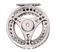Moulinet Mouche, Moulinet de Pêche à la Mouche 9/10 CNC Pêche à la mouche en aluminium usiné Bobine Grand Arbor gauche et droite Faites glisser Handed changeable Diamètre du disque système bobine 103m