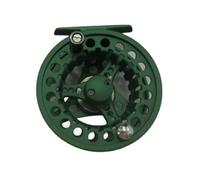 Moulinet Mouche, Moulinet de Pêche à la Mouche Moulinet de pêche à la Mouche en Aluminium moulé sous Pression, Grand Moulinet de pêche à la Mouche(Matt Green 7to9)