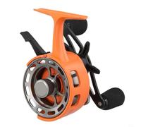 Moulinet Pêche Glace Aluminium CNC EVA Moulinet Pêche Glace | Grand diamÃ¨tre bobine, libÃ©ration pour rapide trigger, 3+1 roulements mÃ©tal, idÃ©al pÃªche hiver