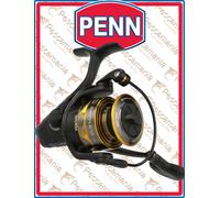 Penn Moulinet spinning Battle® IV - Eau salée, Aluminium, Ambidextre, 4000 7.0:1 Noir/Or