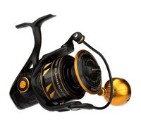 Penn Moulinet Spinning Slammer IV – Pêche en mer, robuste et résistant, pêche au leurre – Or/Noir