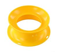 Moulinet pour la pêche avec ligne à main et ligne de lancer, conçu pour la pêche à la cuillère et l'utilisation de ligne de cerf-volant vintage (12,5 cm)