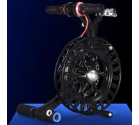 Moulinet professionnel avec système de freinage pour grand cerf-volant en plein air, construction en alliage durable pour adultes