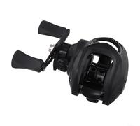 Moulinet robuste en métal équipé d'un système de freinage magnétique à 10 aimants pour un contrôle anti-jeu supérieur pour gauche/droite (main gauche noire)