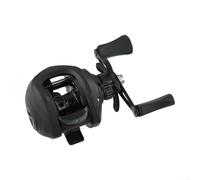 Moulinet robuste en métal équipé d'un système de freinage magnétique à 10 aimants pour un contrôle anti-jeu supérieur pour gauche/droite (main droite noir)