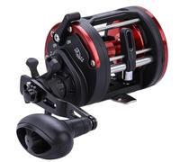 Moulinet Spinning Moulinet Mer Grande Capacité Ligne Pêche Traîne Coulée Main Casting(Red 40,Left Hand)