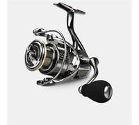Moulinet Spinning Moulinet Pêche avec Traitement Anti Corrosion dans Eau Mer Matériel Salée Frein 25KG Max Friction 9 + 1BB Casting(Stella Silver,1000)