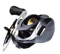 Moulinet Spinning Moulinet Pêche Baitcasting Version Longue Coulée Puissance Traînée 5kg Rapport Élevé 7.3:1 11+1BB Freinage Magnétique Casting(Left Hand)