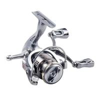 Moulinet Spinning Moulinet Pêche Double Poignée avec Bobine Profonde Peu pour Carpe Tige Équilibre Tout en Métal Casting(B,2500)