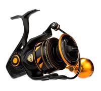 Penn Moulinet spinning Slammer IV – Entièrement en métal, robuste pour pêche au leurre – Noir 8500