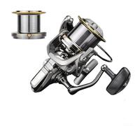 Moulinet Surfcasting Longue Distance 20kg Métaux | Lancer longue distance, frein pour avant 20kg, structure métal, idéal surfcasting, eau salée