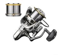 Moulinet Surfcasting Longue Distance 20kg Métaux | Lancer longue distance, frein pour avant 20kg, structure métal, idéal surfcasting, eau salée