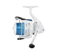 Moulinet Trabucco Achab SW PRO 4000 - Embrayage avant, Bobine Long Cast en Graphite, Fil Inclus - Pour Feeder et Bolognaise - Idéal pour Carpe, Dorade et Sarago