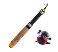 Moulinets De Canne À Pêche sur Glace - Équipement Léger De Pêche sur Glace, Kit De Pêchee SR Glacee Compact, Petit Moulinet De Pche, Équipement Portable Ultra Lisse, Outils De Pche pour Hommes pour L