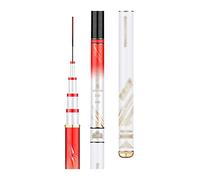 Moulinets de pêche Canne à pêche Canne de Voyage Portable Pliable Carbone 10H19 réglable Main(4.5m)