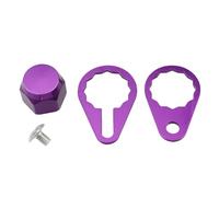 Moulinets de pêche en métal poignée Bouchons à vis manivelle écrou de Verrouillage poignée Gauche/Droite couvercles d ' écrou Accessoires de matériel de pêche pour Gauche et Droite