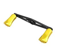 Moulinets légers en forme de goutte d'eau avec poignée en alliage d'aluminium pour pêche à la traîne - Accessoire de pêche à la traîne - Double bascule