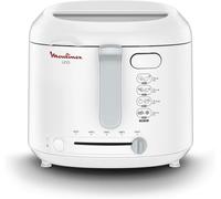 Moulinex Friteuse électrique, capacité de 1kg, 4personnes, friteuse compacte, rangement facile, position d’égouttage pour diminuer la quantité d’huile, hublot de contrôle, AF203110