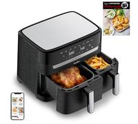 Moulinex - Air Fryer Easy Fry Dual Capacité XXL 8-3 L - Inox