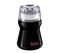 Moulinex AR110830 Moulin à Grain Électrique Dehli Café Épices Fruits Secs Moudre 180W Noir