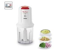 Moulinex ClickChef AT710110 hachoir électrique 0,5 L 500 W Rouge, Transparent, Blanc