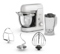 Moulinex Bake Partner QA521B25 robot de cuisine 1100 W 4,6 L Acier inoxydable, Blanc