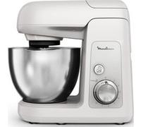 Moulinex Bake Partner QA523B10 robot de cuisine 1100 W 4,6 L Acier inoxydable, Blanc