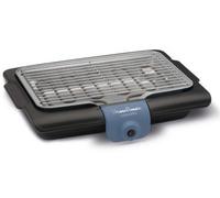 Moulinex BG134812 barbecue et grill Dessus de table Electrique Noir, Bleu, Argent 2100 W