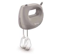 Moulinex Easy Max, Batteur, Mélange parfait, Compact, Bouton réglable avec 5vitesses, 2 jeux de fouets, Poivre, HM262BF0