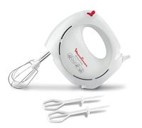 Moulinex batteur électrique EASYMAX 200 W 2 jeux de fouets Blanc ABM11A30