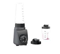 Moulinex Blend Up Essential, Mini blender, 800 W, 6 programmes automatiques, Gris foncé, LM1EHBF0