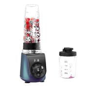 Moulinex Blend Up, Mini blender puissant, 1000W, 8 programmes automatiques, Glace pilée LM19H4F0, Bleu
